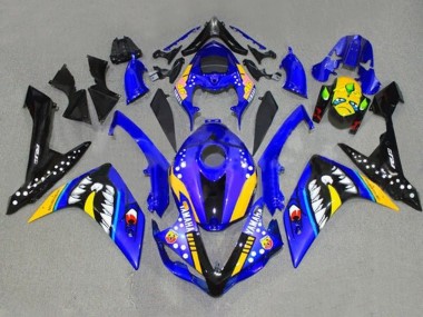 Comprar Carenados Moto Yamaha YZF 1000 R1 2007-2008 - Azul Amarillo Negro Tiburón