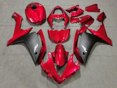 Comprar Carenados Moto Yamaha YZF 1000 R1 2007-2008 - Rojo Negro Mate
