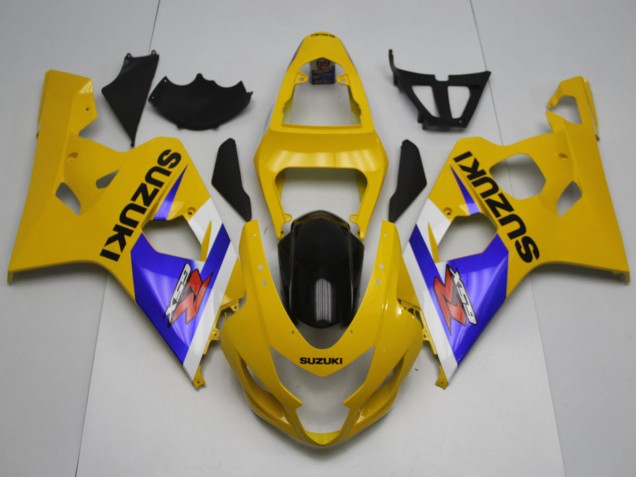 Comprar Carenados Moto Suzuki GSXR 600 / GSXR 750 2004-2005 - Amarillo Blanco Azul Negro
