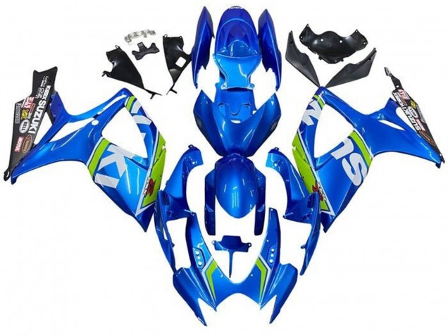 Comprar Carenados Moto Suzuki GSXR 600 / GSXR 750 2006-2007 - Azul Blanco Verde Negro