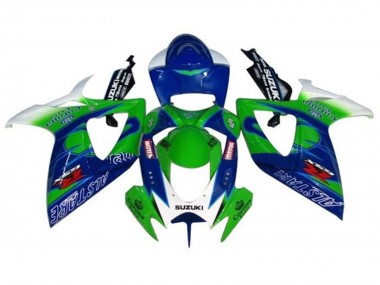 Comprar Carenados Moto Suzuki GSXR 600 / GSXR 750 2006-2007 - Blanco Azul Verde Alstare