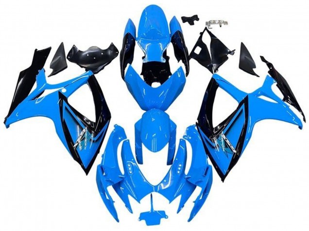 Comprar Carenados Moto Suzuki GSXR 600 / GSXR 750 2006-2007 - Azul Claro Negro