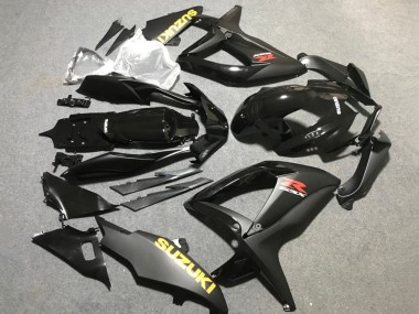 Comprar Carenados Moto Suzuki GSXR 600 / GSXR 750 2006-2007 - Negro Mate Negro Brillante Amarillo