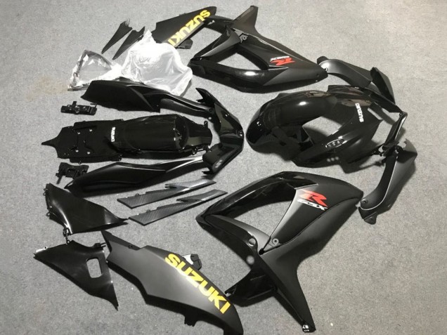 Comprar Carenados Moto Suzuki GSXR 600 / GSXR 750 2006-2007 - Negro Mate Negro Brillante Amarillo