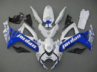 Comprar Carenados Moto Suzuki GSXR 600 / GSXR 750 2006-2007 - Blanco Azul Jordan