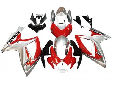 Comprar Carenados Moto Suzuki GSXR 600 / GSXR 750 2006-2007 - Plata Rojo Negro