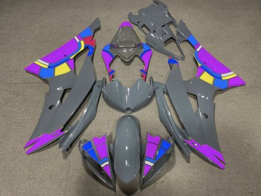 Comprar Carenados Moto Yamaha YZF R6 2008-2016 - Nardo Gris Púrpura RuedaColores