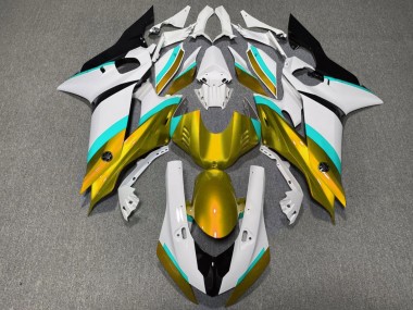 Comprar Carenados Moto Yamaha YZF R6 2017-2023 - Blanco Azul Oro Negro