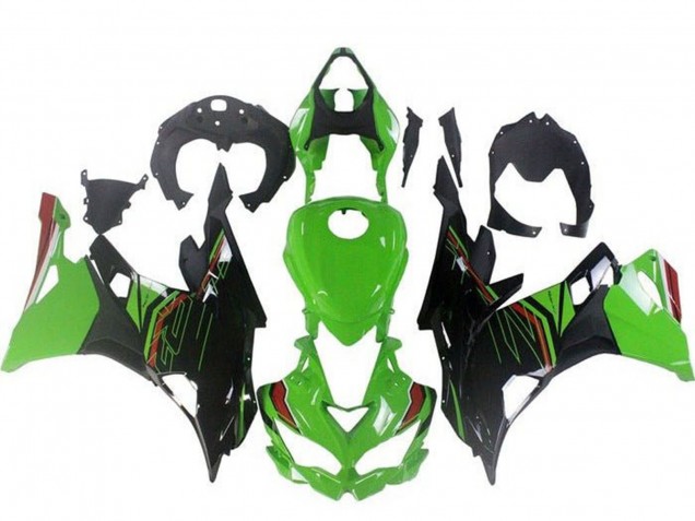 Comprar Carenados Moto Kawasaki ZX4R ZX-4RR 2019-2025 - Verde Negro Rojo