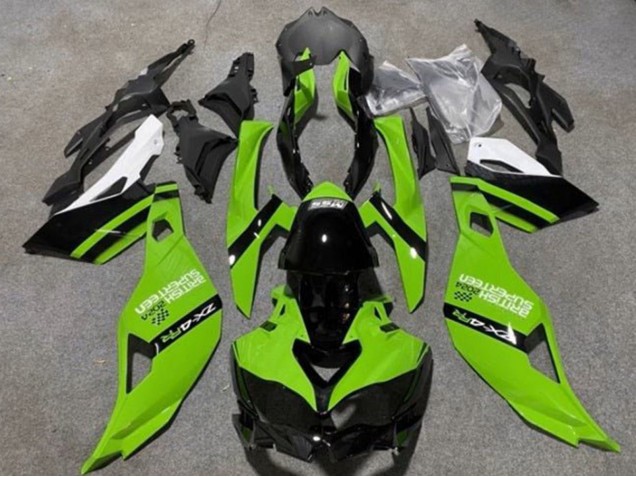 Comprar Carenados Moto Kawasaki ZX4R ZX-4RR 2019-2025 - Verde Negro Blanco