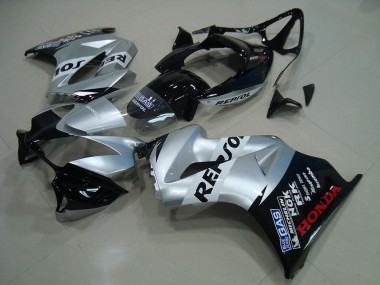 Comprar Carenado Moto Honda VFR 800 2002-2013 - Plata Negro Brillante Repsol