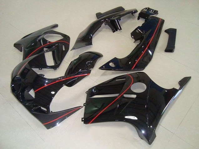 Comprar Carenados Moto Honda CBR250RR MC19 1988-1989 - Negro Brillante Rojo Línea