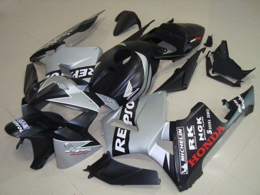 Comprar Carenados Moto Honda CBR600RR 2005-2006 - Negro Mate Plata Repsol