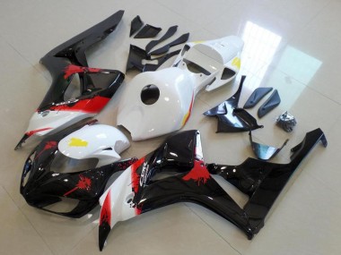 Comprar Carenado Moto Honda CBR1000RR 2006-2007 - Blanco Rojo Negro Brillante