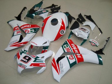 Comprar Carenados Moto Honda CBR1000RR 2008-2011 - Blanco Rojo Verde Oscuro Castrol No 9