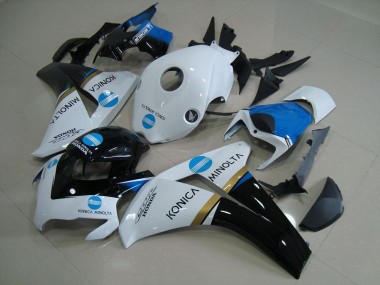 Comprar Carenados Moto Honda CBR1000RR 2008-2011 - Blanco Azul Negro Brillante Konica Minolta