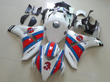 Comprar Carenados Moto Honda CBR1000RR 2008-2011 - Blanco Rojo Azul Claro Martini 3