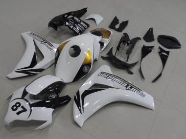 Comprar Carenados Moto Honda CBR1000RR 2008-2011 - Blanco Oro Negro Brillante 87