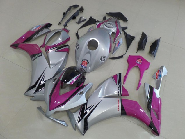 Comprar Carenados Moto Honda CBR1000RR 2012-2016 - Plata Rosa Negro Brillante