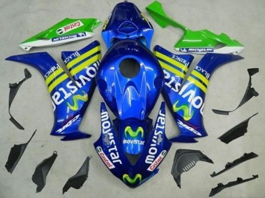 Comprar Carenados Moto Honda CBR1000RR 2012-2016 - Azul Amarillo Verde MoviStar Castrol