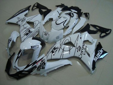 Comprar Carenados Moto Suzuki GSXR 1000 2009-2016 - Blanco Negro Corona