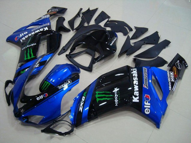 Comprar Carenados Moto Kawasaki ZX6R 2007-2008 - Azul Monstruo