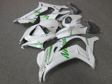Comprar Carenado Moto Kawasaki ZX10R 2016-2020 - Blanco Perla Verde
