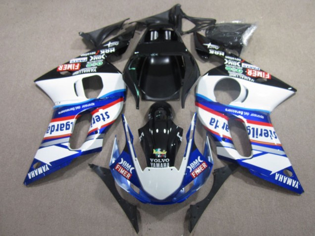 Comprar Carenados Moto Yamaha YZF R6 1998-2002 - Blanco Azul Rojo Negro Vilvo Fimer Sterilgarda