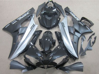 Comprar Carenados Moto Yamaha YZF R6 2006-2007 - Negro Brillante Negro Mate Plata