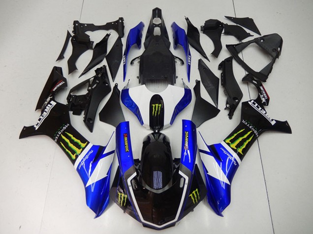 Comprar Carenados Moto Yamaha YZF R1 2015-2019 - Azul Blanco Negro Brillante Verde Monstruo