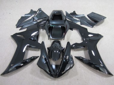 Comprar Carenados Moto Yamaha YZF R1 2002-2003 - Negro Brillante Plain
