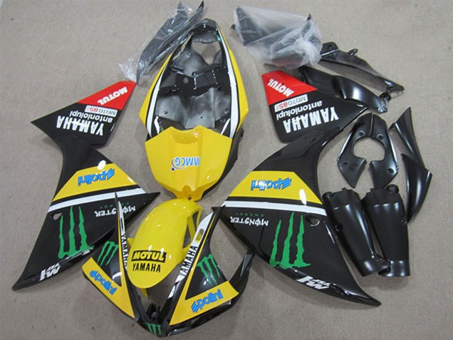 Comprar Carenados Moto Yamaha YZF R1 2009-2011 - Amarillo Blanco Negro Rojo Verde Motul Monstruo