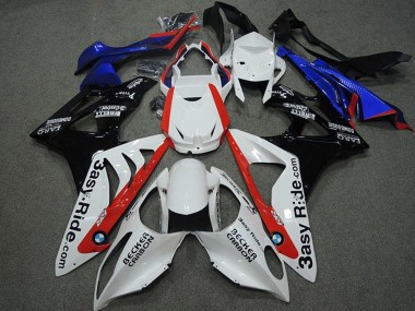 Comprar Carenados Moto BMW S1000RR 2009-2014 - Blanco Rojo Azul Negro Brillante Becker Carbon