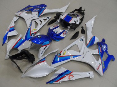 Comprar Carenados Moto BMW S1000RR 2009-2014 - Blanco Rojo Azul Castrol Pirelli