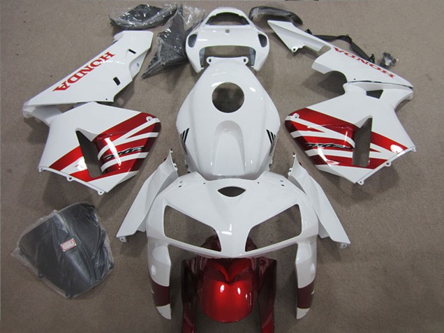 Comprar Carenado Moto Honda CBR600RR 2005-2006 - Blanco Rojo