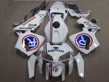 Comprar Carenados Moto Honda CBR600RR 2005-2006 - Blanco Azul Repsol