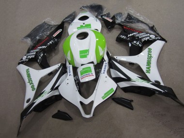 Comprar Kits Carenado Moto Honda CBR600RR 2007-2008 - Blanco Verde Negro Brillante Hannspree