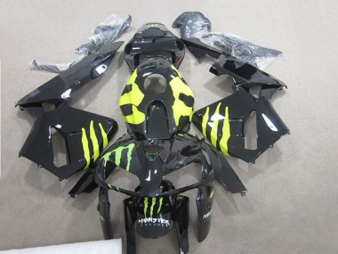Comprar Carenados Moto Honda CBR600RR 2007-2008 - Negro Brillante Amarillo Verde Monstruo