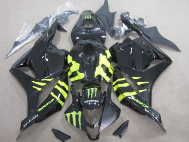 Comprar Carenados Moto Honda CBR600RR 2009-2012 - Negro Brillante Amarillo Monstruo