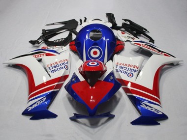 Comprar Carenados Moto Honda CBR1000RR 2012-2016 - Blanco Rojo Azul Royal Air Force Reserves