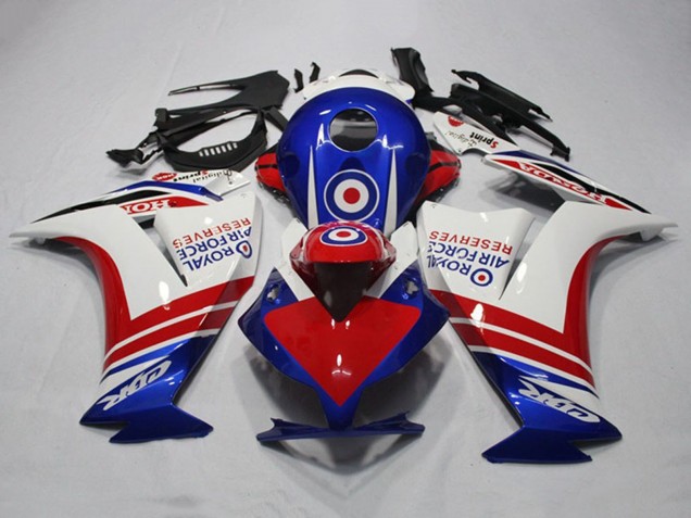 Comprar Carenados Moto Honda CBR1000RR 2012-2016 - Blanco Rojo Azul Royal Air Force Reserves