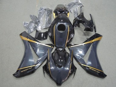 Comprar Carenados Moto Honda CBR1000RR 2008-2011 - Azul Oscuro Oro Negro Brillante Fireblade