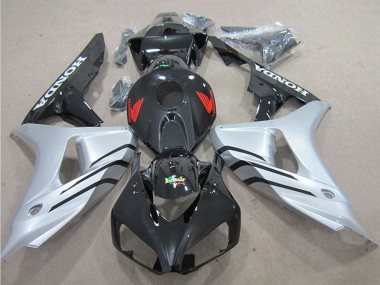 Comprar Carenado Moto Honda CBR1000RR 2006-2007 - Plata Negro Brillante
