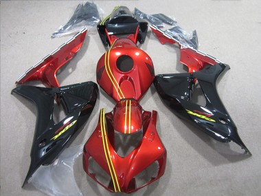 Comprar Carenados Moto Honda CBR1000RR 2006-2007 - Rojo Amarillo Negro Brillante