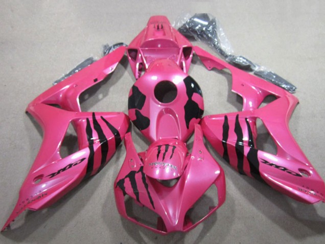 Comprar Carenados Moto Honda CBR1000RR 2006-2007 - Rosa Negro Monstruo