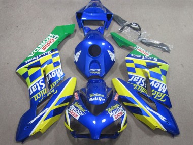 Comprar Carenados Moto Honda CBR1000RR 2004-2005 - Azul Amarillo Verde Telefumica MoviStar Castrol