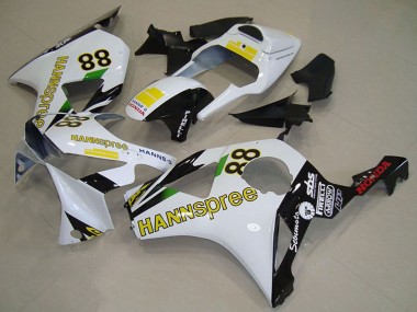 Comprar Carenados Moto Honda CBR900RR 954 2002-2003 - Blanco Amarillo Negro Brillante Hannspree 88