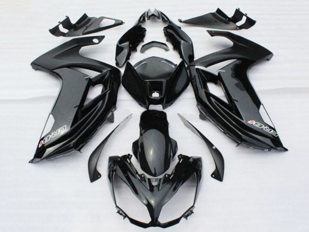 Comprar Carenados Moto Kawasaki ER6F 2012-2014 - Negro Brillante Calcomanía