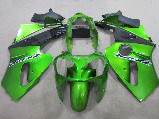 Comprar Carenados Moto Kawasaki ZX12R 2000-2001 - Verde Negro Mate