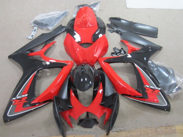 Comprar Carenados Moto Suzuki GSXR 600 2006-2007 - Rojo Negro